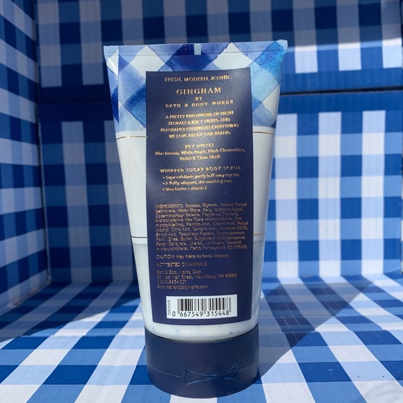 GINGHAM Whipped Sugar Body Scrub Exfoliating - Picture 4 of 6